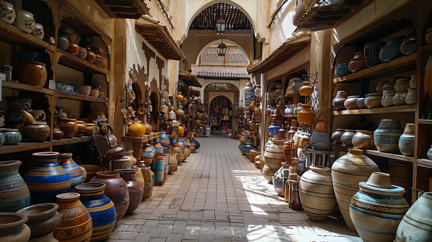 A Journey Through Morocco’s Spice Souks and Flavors