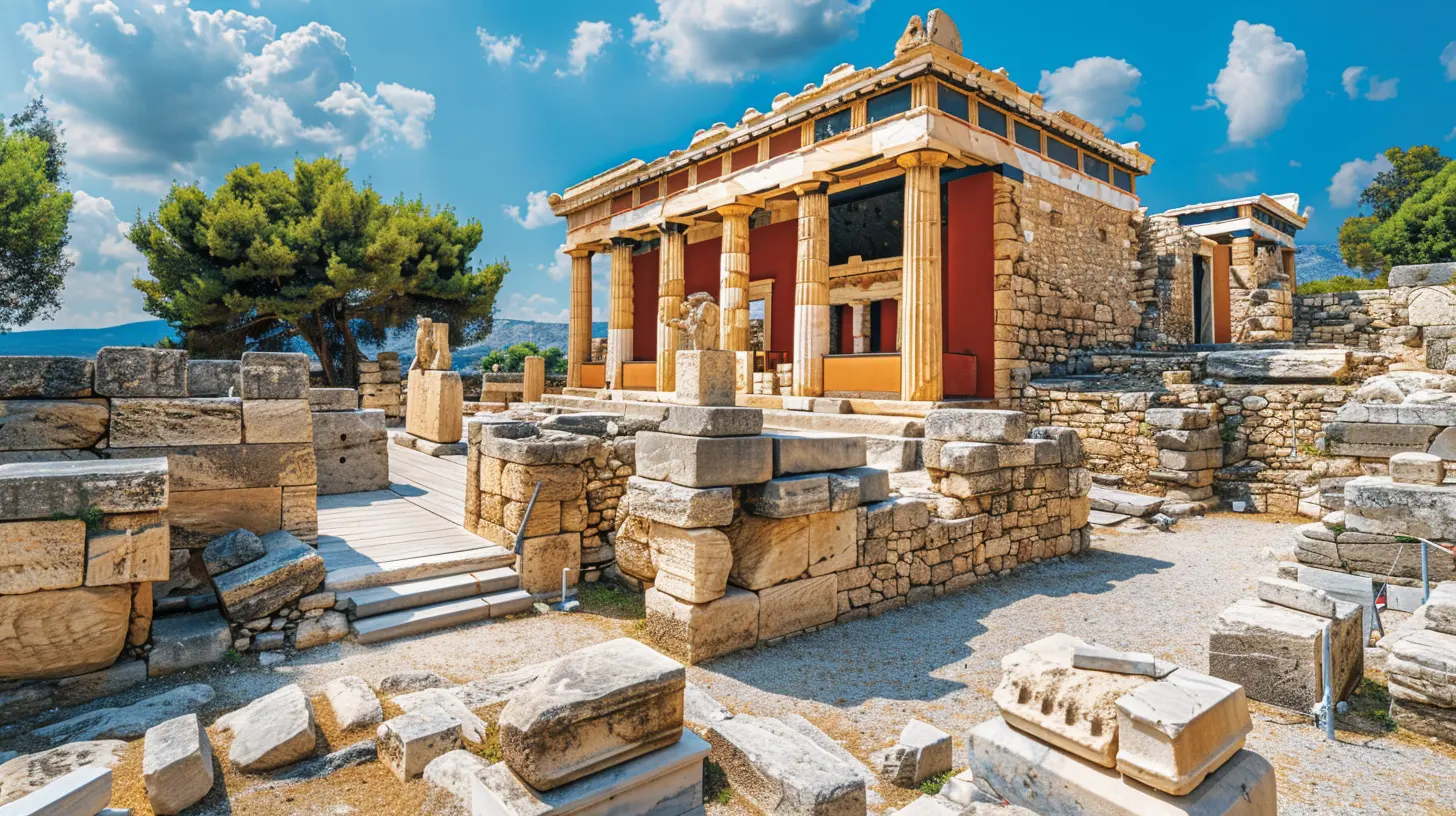 Delving into History at the Ruins of Knossos