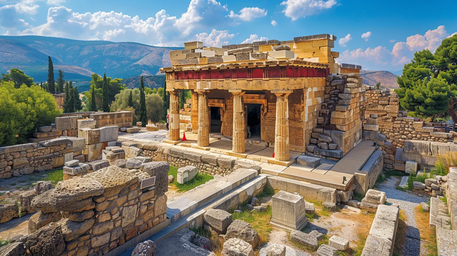 Delving into History at the Ruins of Knossos