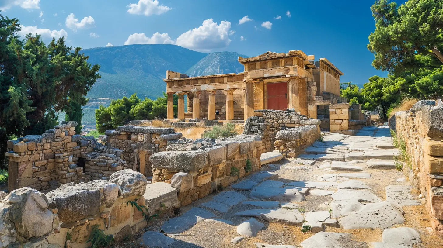 Delving into History at the Ruins of Knossos