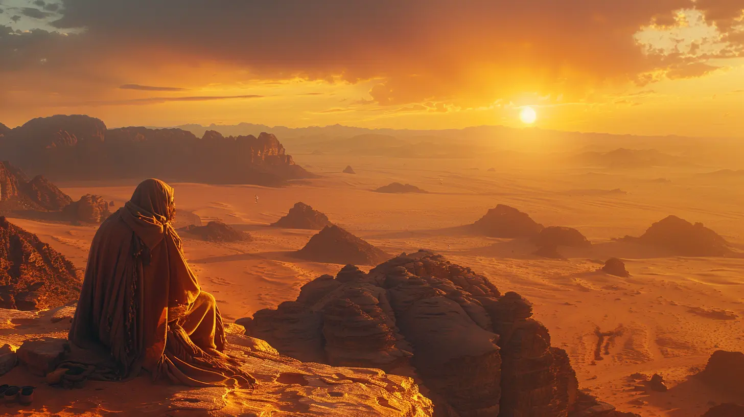 Finding Tranquility in the Silence of the Desert