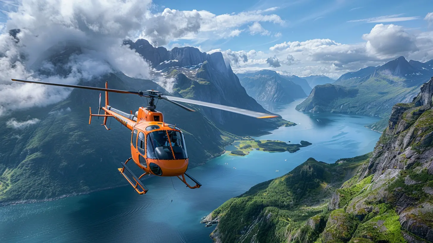 Helicopter Adventures: Chasing Epic Views from the Sky