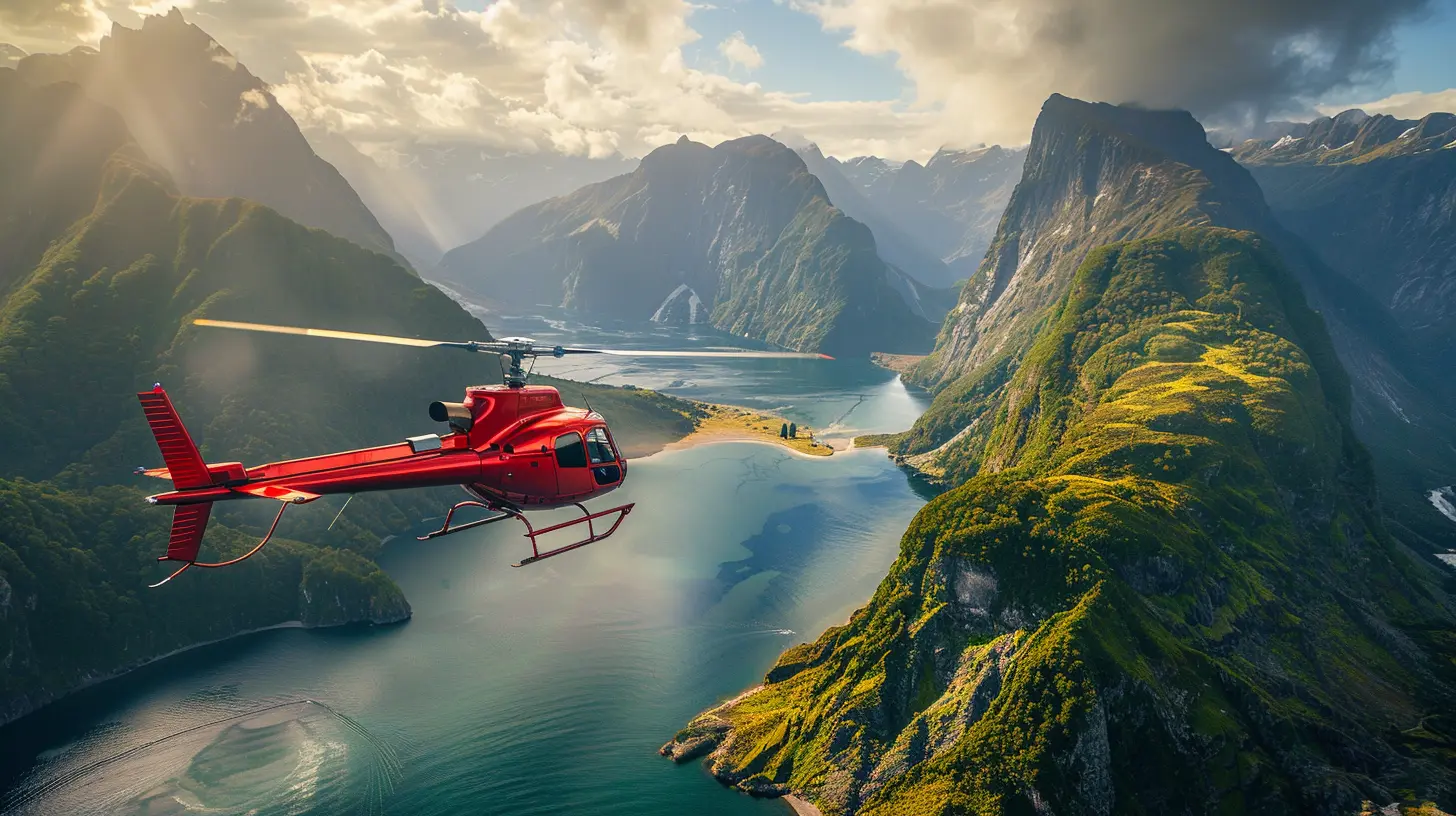 Helicopter Adventures: Chasing Epic Views from the Sky