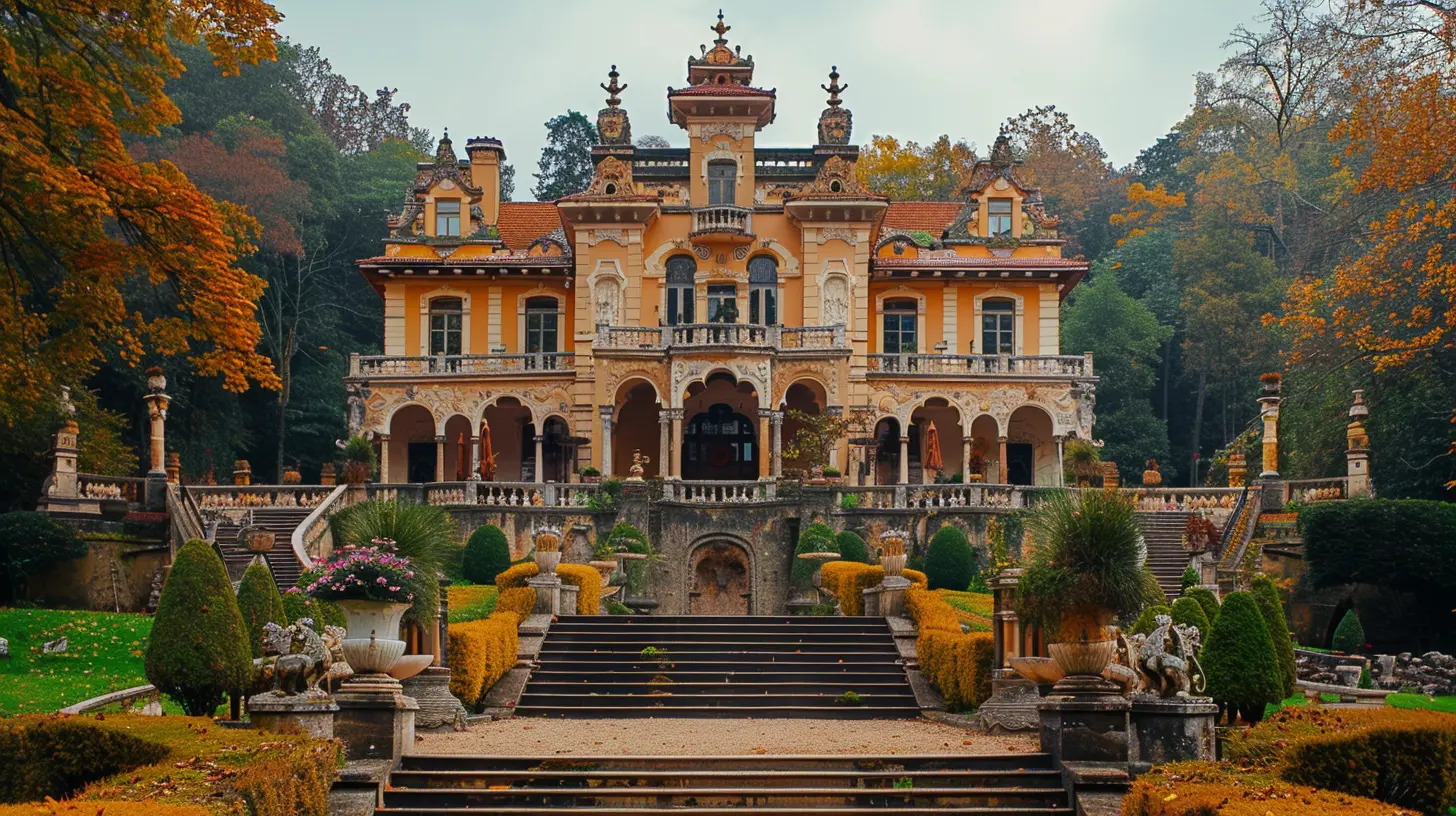 Magnificent Palaces and Mansions from Bygone Eras