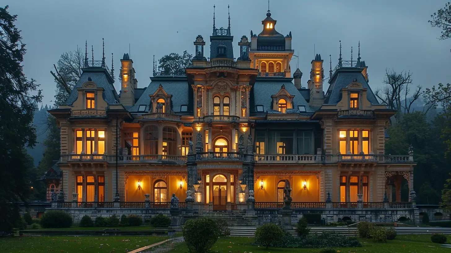 Magnificent Palaces and Mansions from Bygone Eras