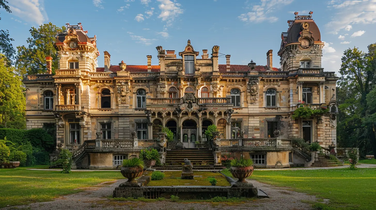 Magnificent Palaces and Mansions from Bygone Eras