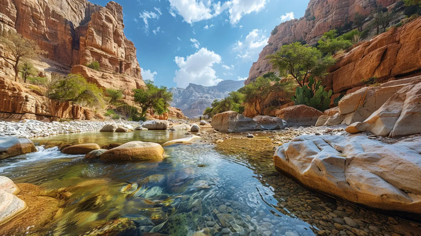 Oasis Escapes: Finding Serenity in Desert Landscapes