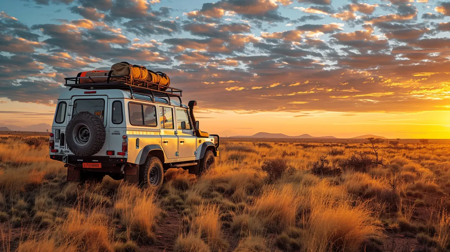 Overland Journeys Through the Desolate Kalahari