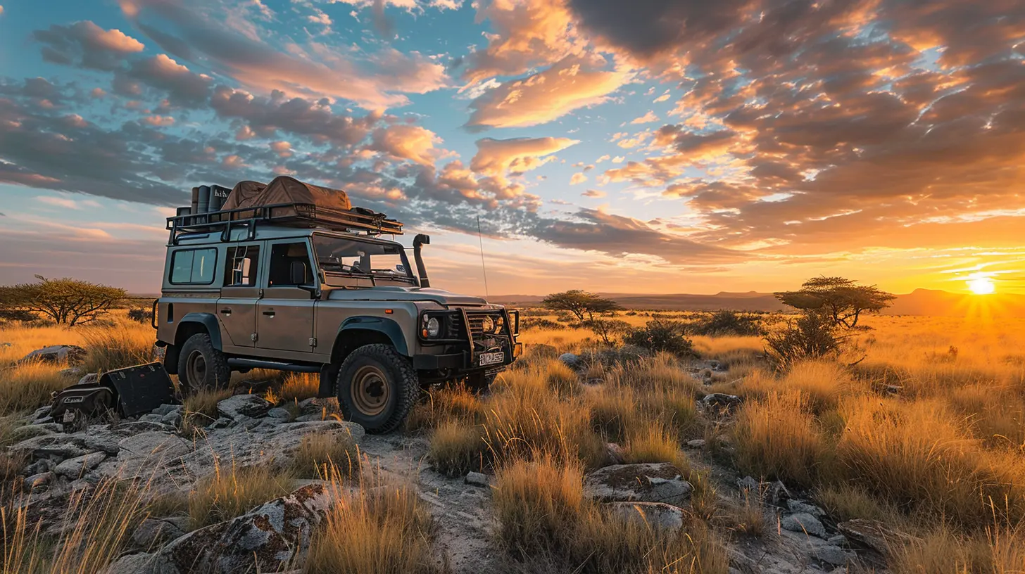 Overland Journeys Through the Desolate Kalahari