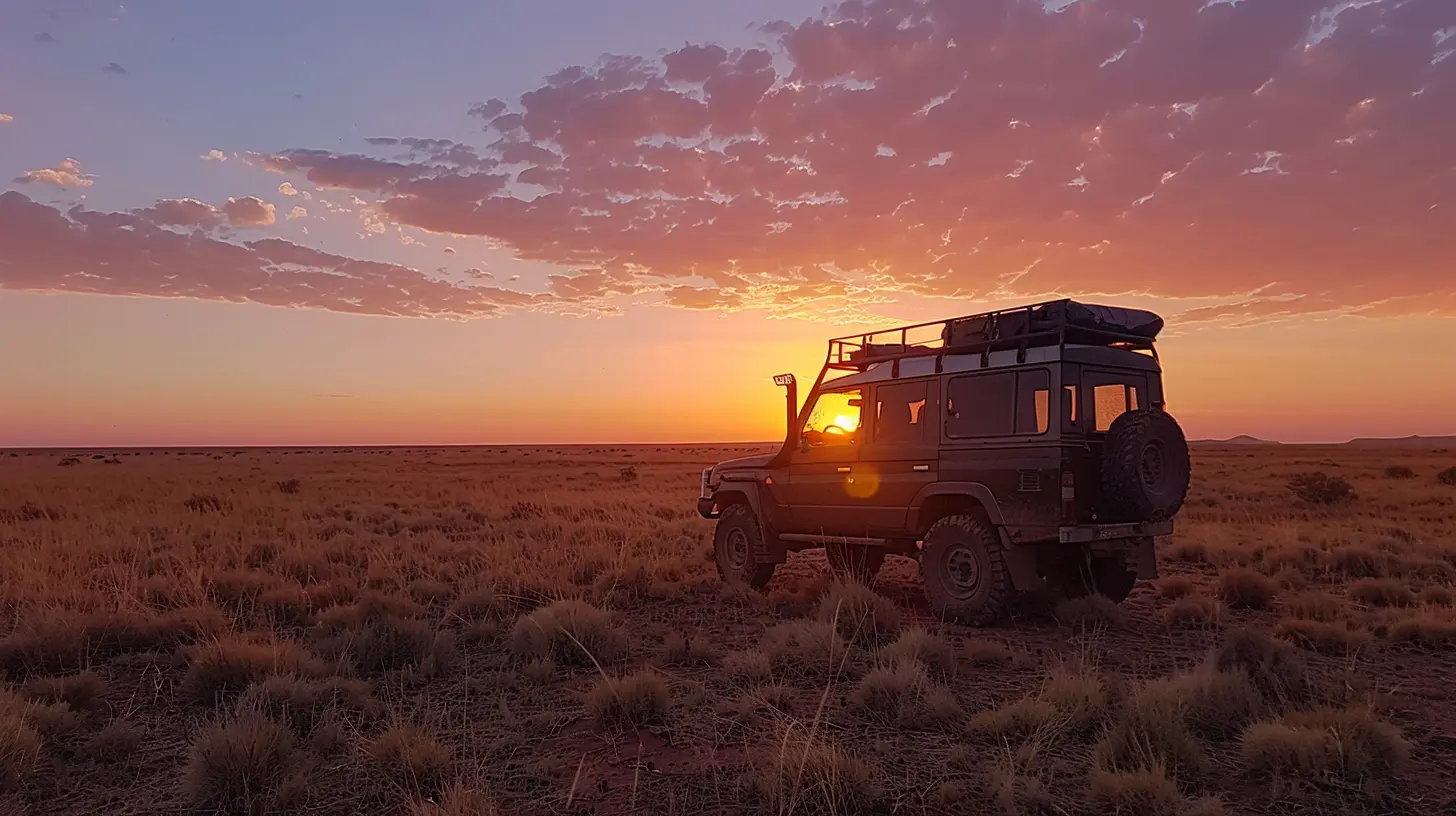 Overland Journeys Through the Desolate Kalahari