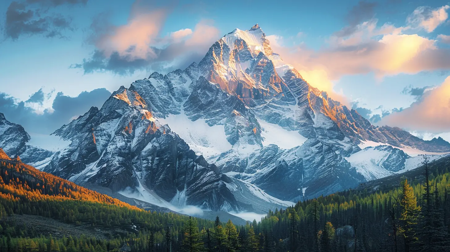 The Allure of Snow-Capped Mountains in Springtime