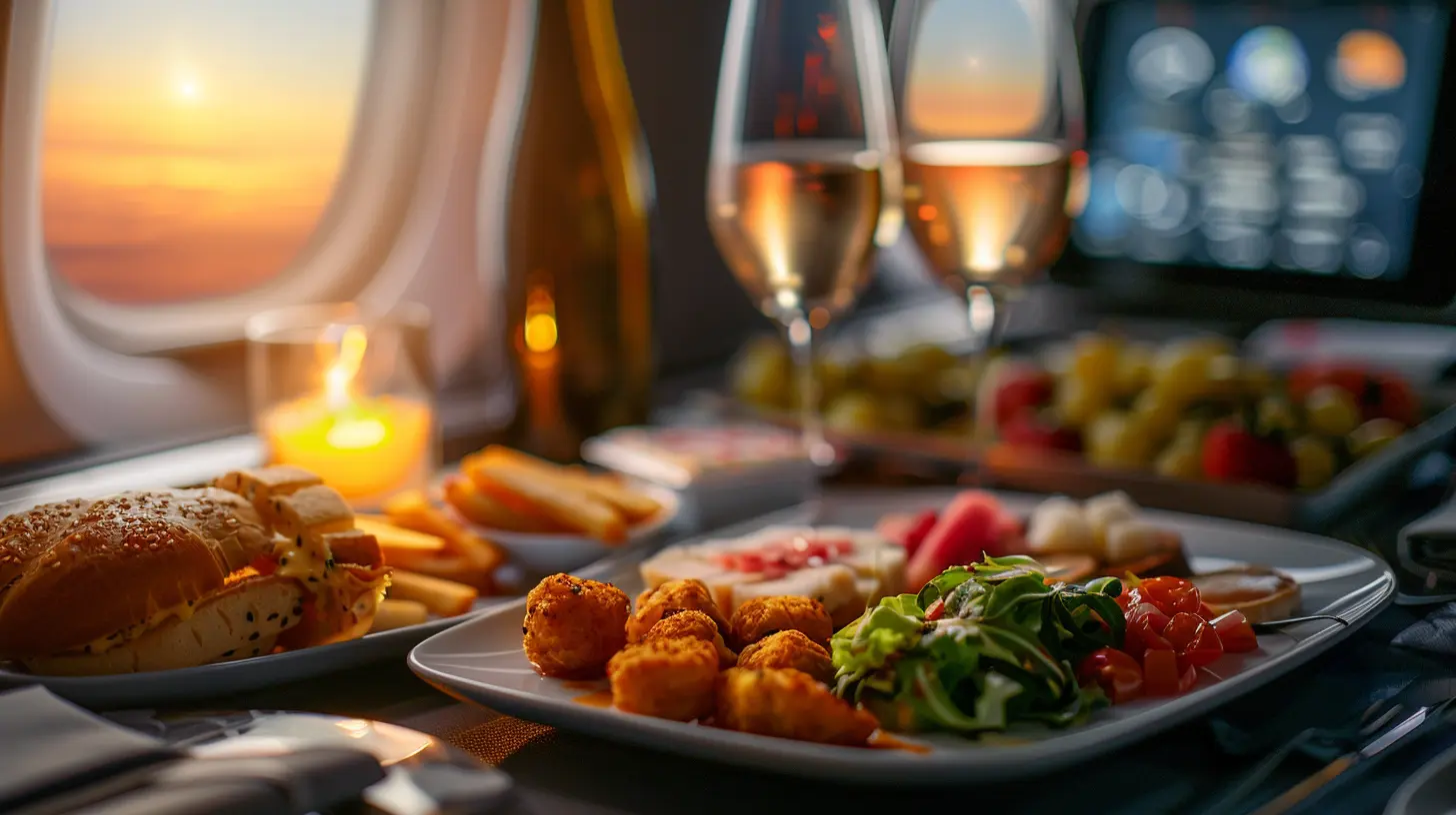 The Best Airlines for Foodies: Gourmet Meals at 30,000 Feet