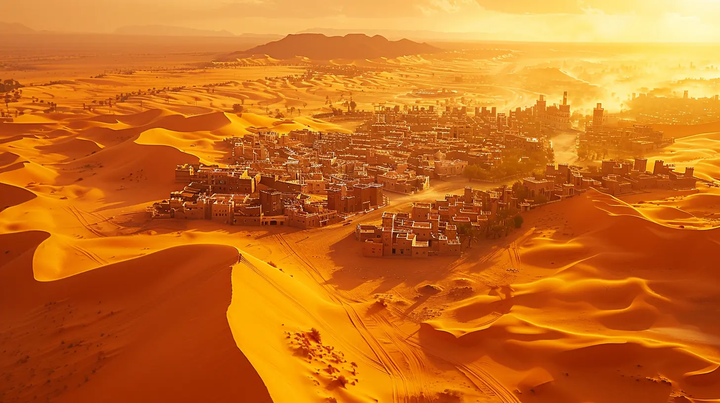 The Desert Metropolis: Exploring Modern Cities in Arid Regions