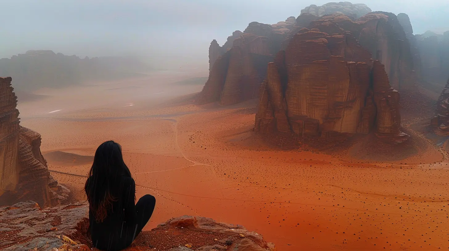 The Magic of Desert Rain: Witnessing a Rare Phenomenon