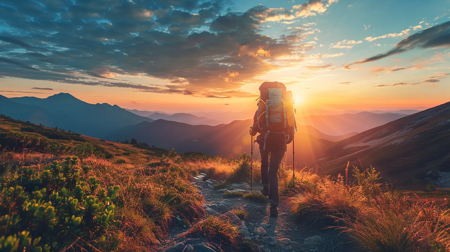 The Magic of Sunrise Hikes in the High Mountains