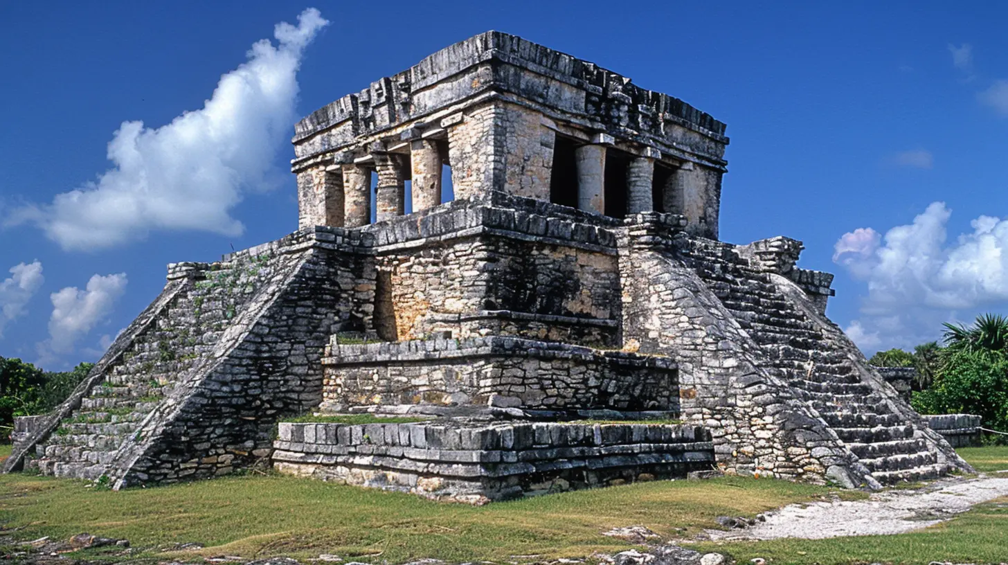 The Towering Temples of Tulum Overlooking the Caribbean