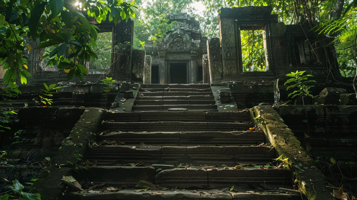 Venturing Through the Overgrown Ruins of Beng Mealea