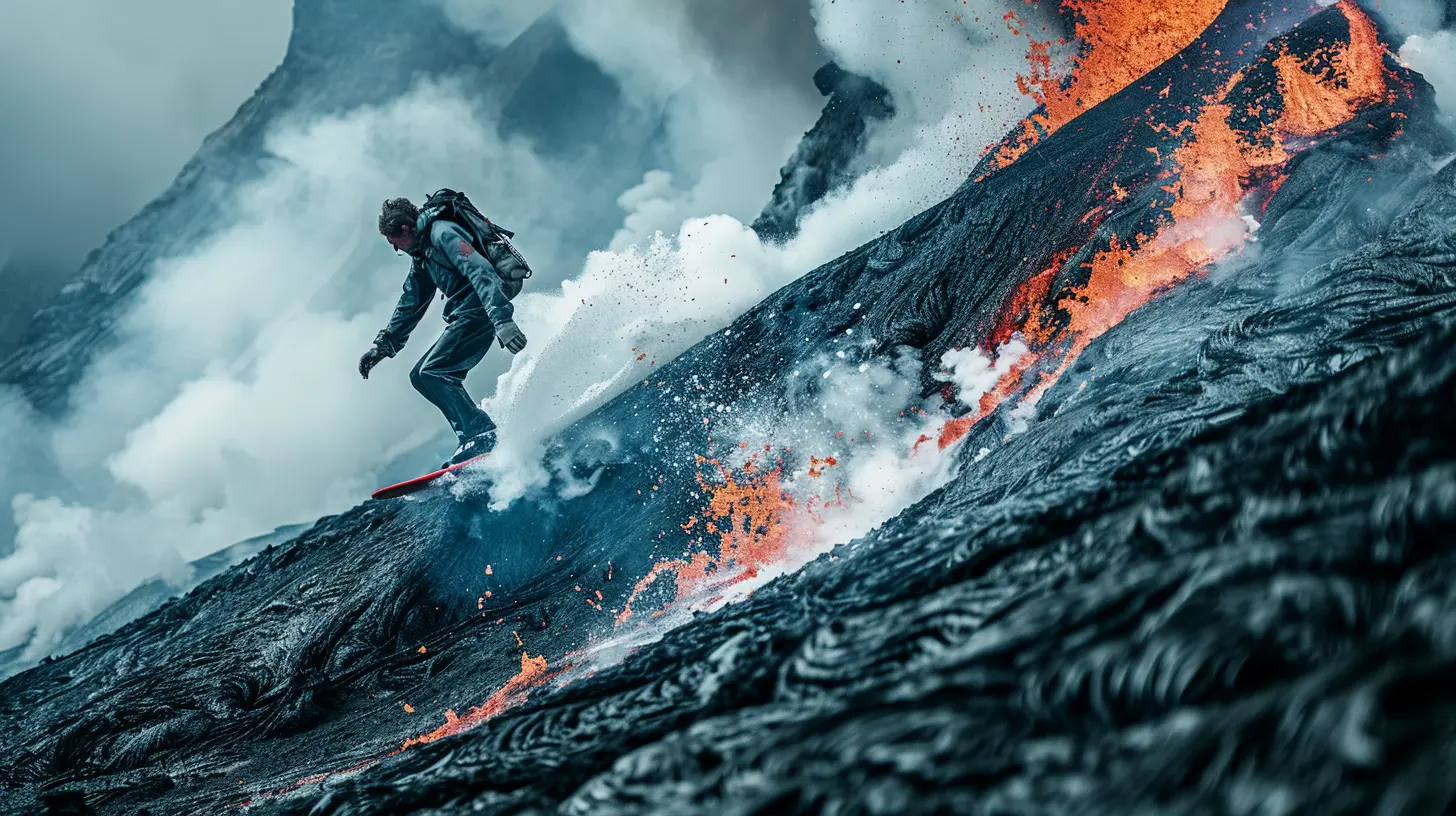 Volcano Boarding: Surfing Down an Active Volcano