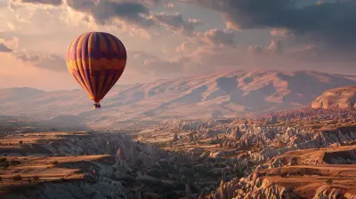 Hot Air Balloon Adventures Over Dramatic Landscapes