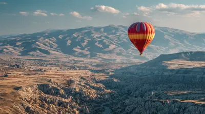 Hot Air Balloon Adventures Over Dramatic Landscapes