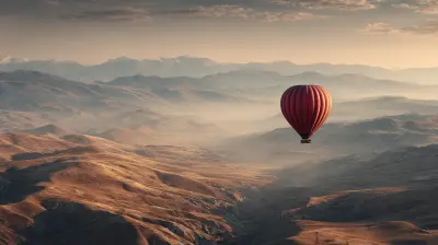 Hot Air Balloon Adventures Over Dramatic Landscapes