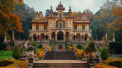 Magnificent Palaces and Mansions from Bygone Eras