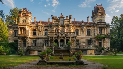 Magnificent Palaces and Mansions from Bygone Eras