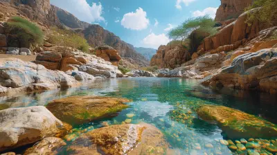 Oasis Escapes: Finding Serenity in Desert Landscapes