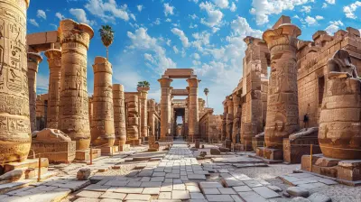 The Colossal Ruins of Karnak: Egypt’s Monumental Complex