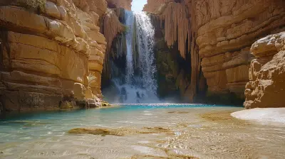 The Desert's Hidden Waterfalls: Nature's Unexpected Surprise