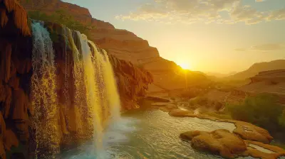 The Desert's Hidden Waterfalls: Nature's Unexpected Surprise