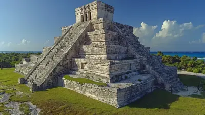 The Towering Temples of Tulum Overlooking the Caribbean