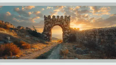 Time-Travel Through Stone: Famous Walls and Boundaries of Antiquity