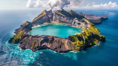 Volcanic Wonders: Remarkable Islands Carved from Fire and Ashes