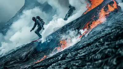 Volcano Boarding: Surfing Down an Active Volcano