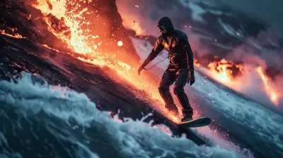 Volcano Boarding: Surfing Down an Active Volcano